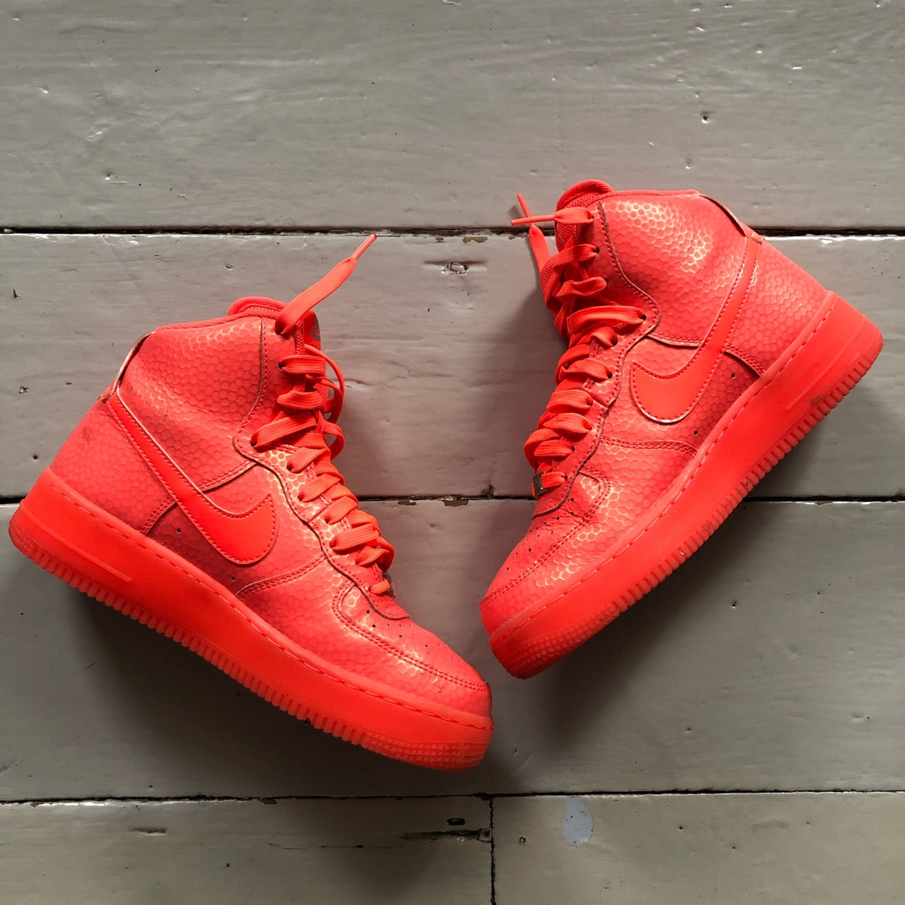 Nike Air Force 1 High Hot Lava Easter Pack (UK 5)