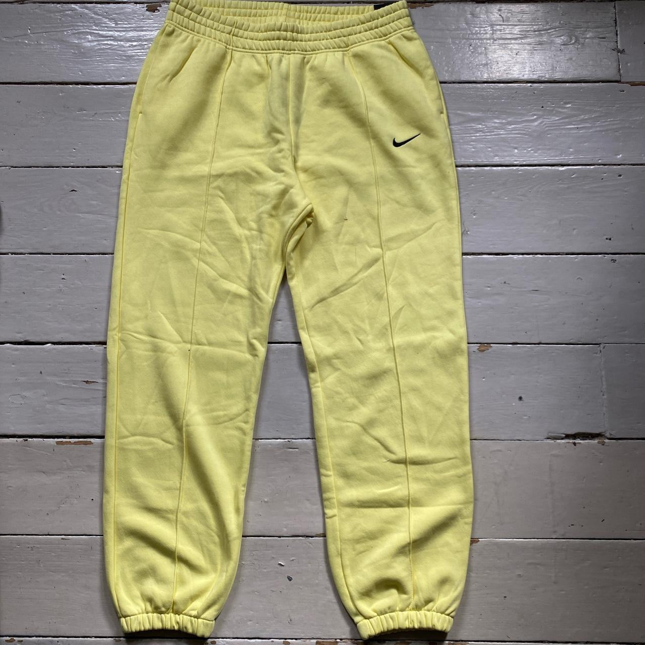 Nike Swoosh Yellow Joggers Womens