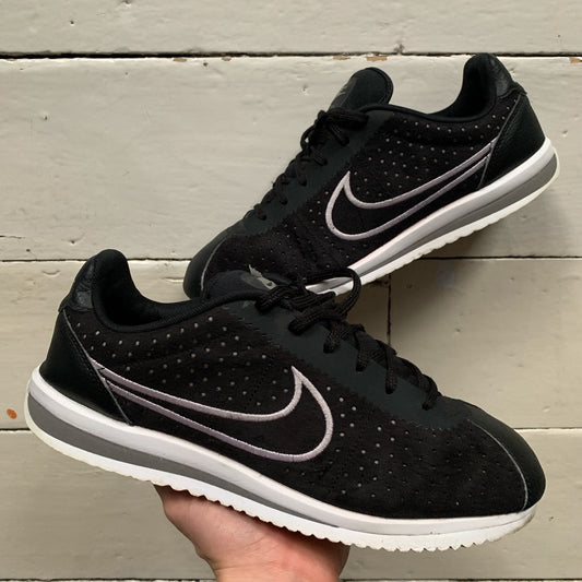 Nike Cortez Ultra Black and White (UK 9)