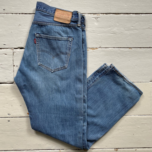 Levis 591 Light Blue Jeans (34/30)