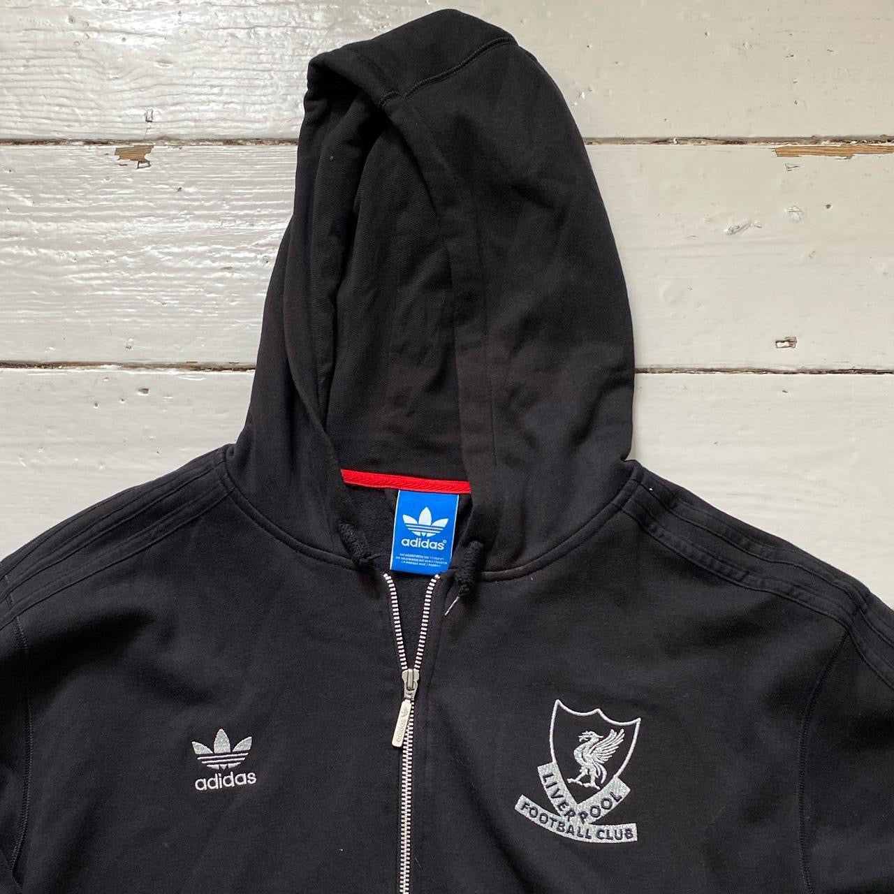 Adidas Liverpool FC Black Hoodie (XL)