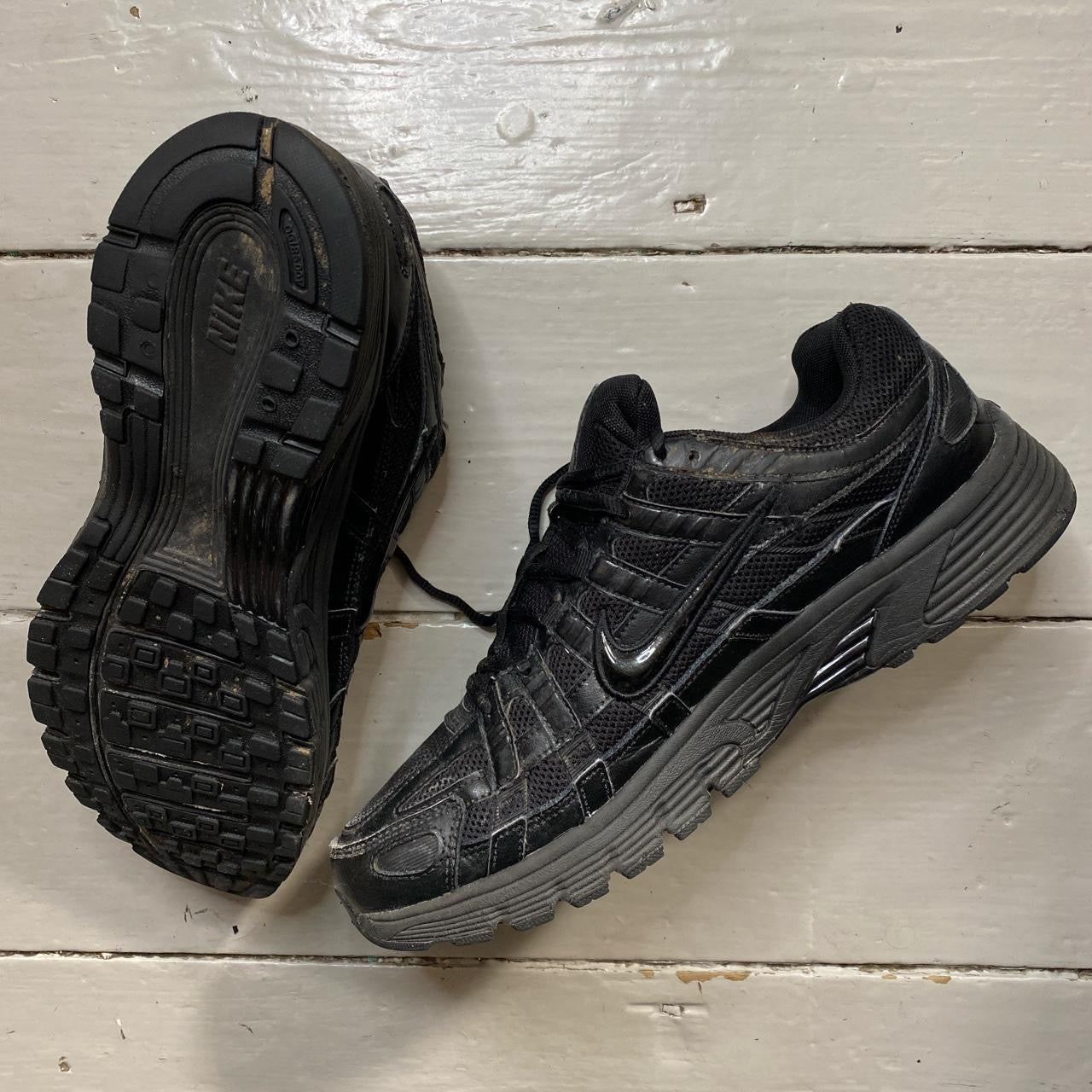 Nike P6000 Black Trainers (UK 10.5)