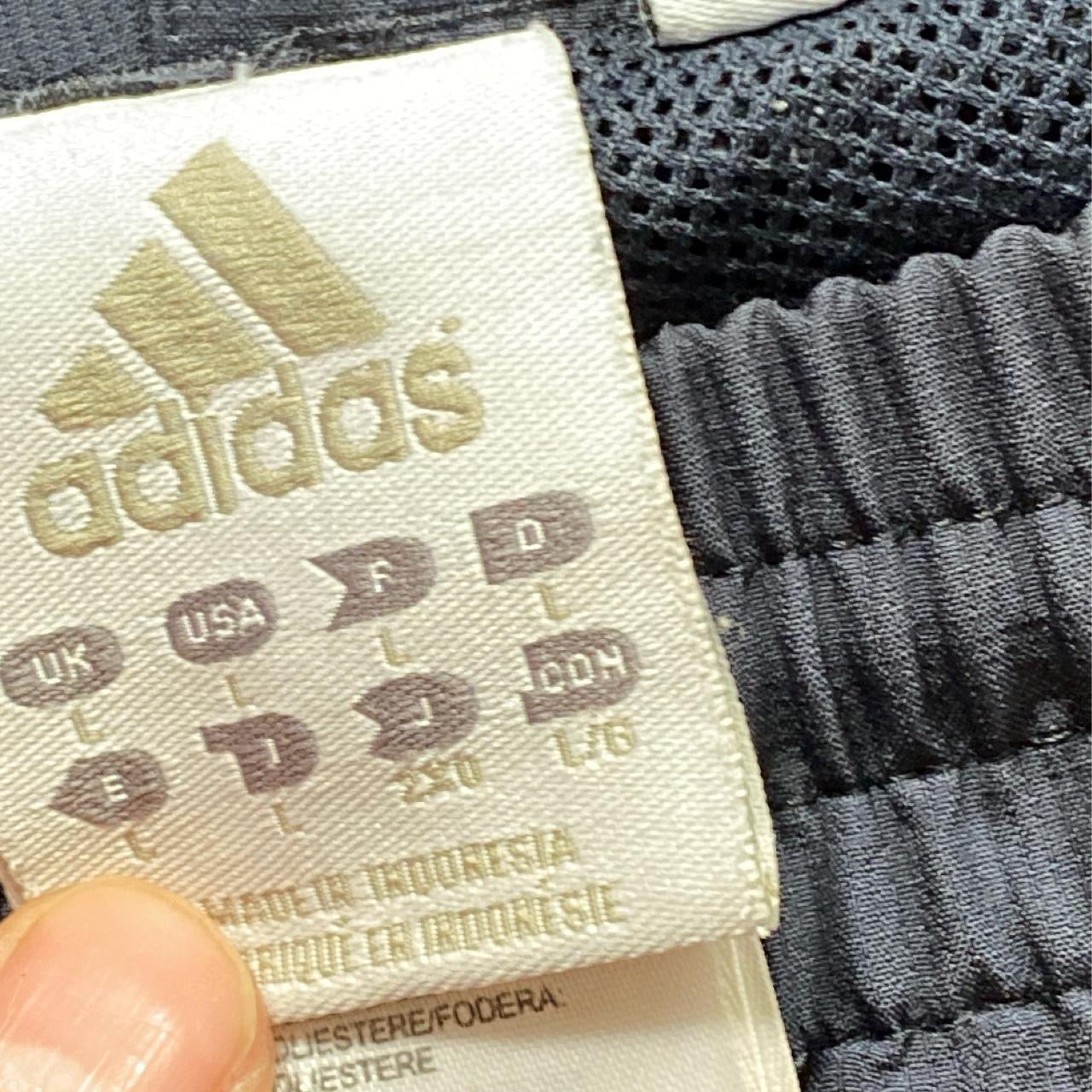 Adidas Navy Shell Shorts (Large)