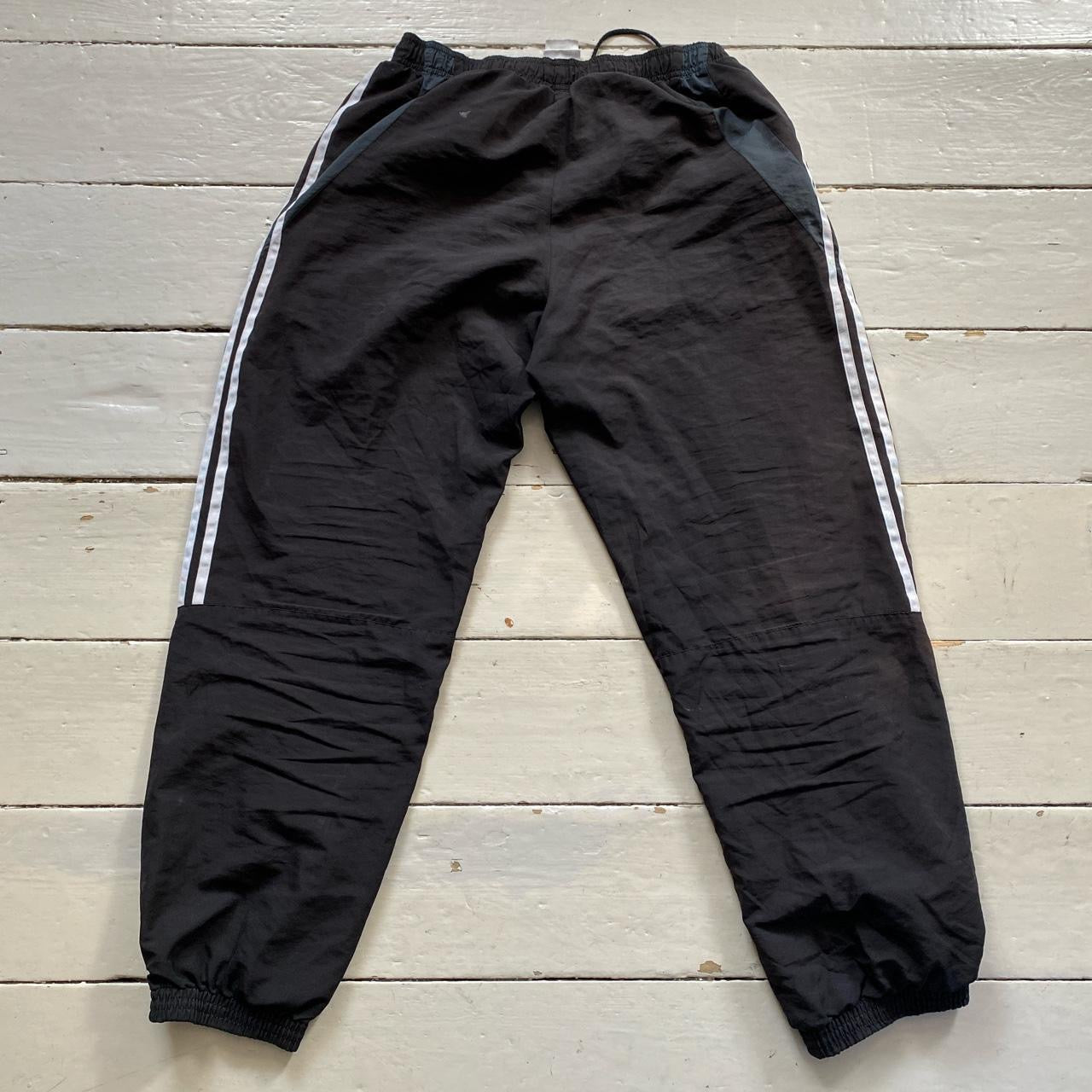 Adidas Black Shell Bottoms (Large)