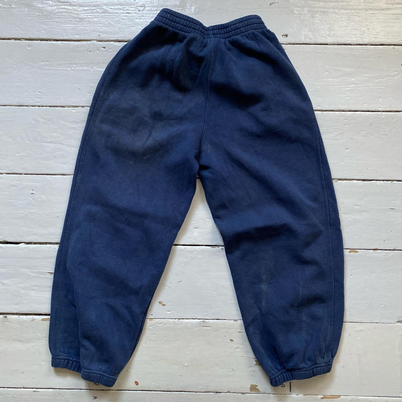 Nike Swoosh Navy Joggers Womens (XS)