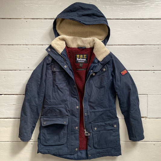 Barbour Sherpa Lined Parka Jacket (UK 10)
