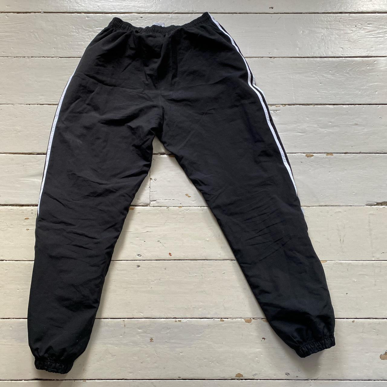 Adidas Black Shell Bottoms (Medium)