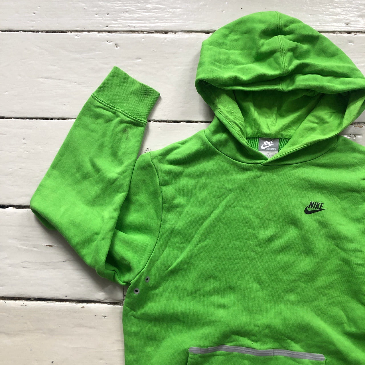 Nike Green Hoodie Swoosh (Large)