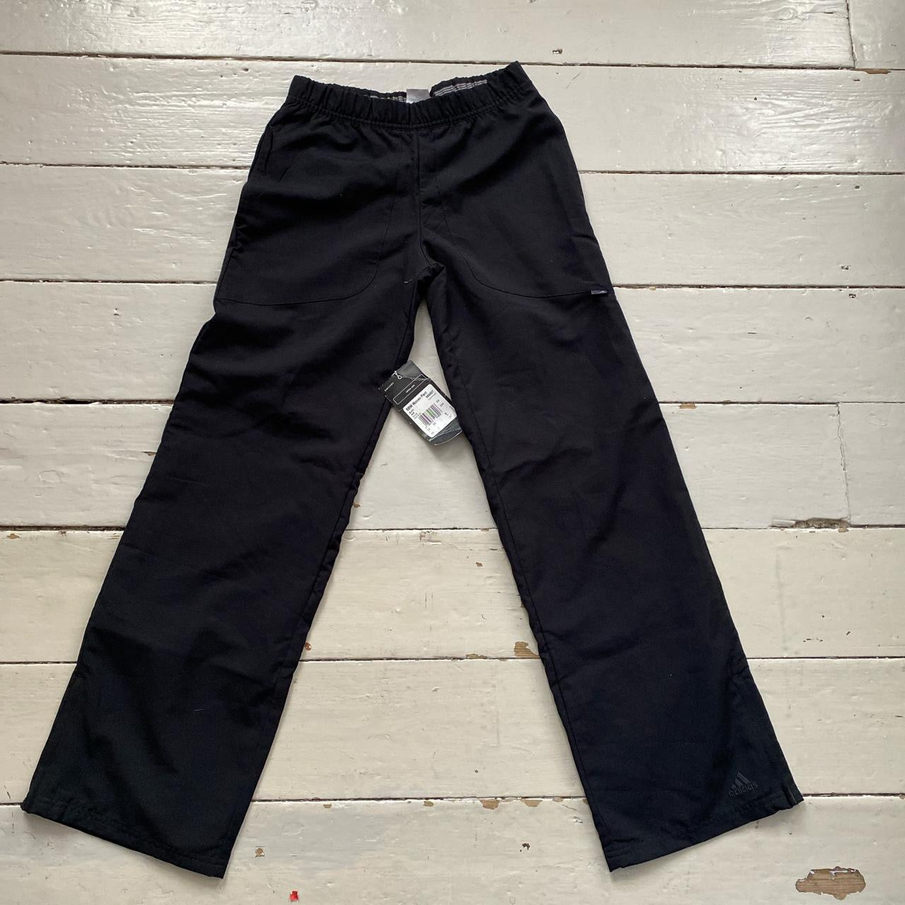 Adidas Black Womens Shell Bottoms (Small)