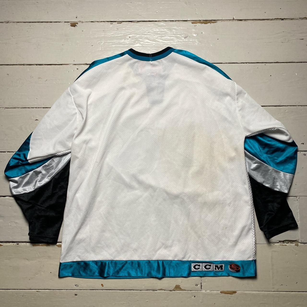 San Jose Sharks CCM Hockey Jersey (XL)