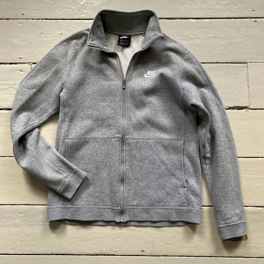Nike Swoosh Zipper Sweatshirt (Medium)