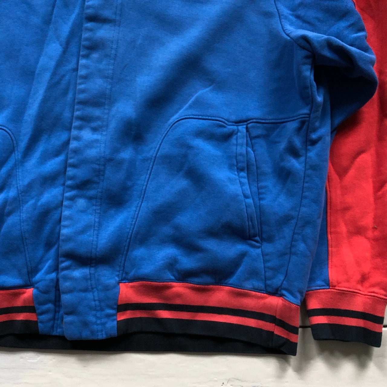 Jordan Blue and Red Hoodie (XL)