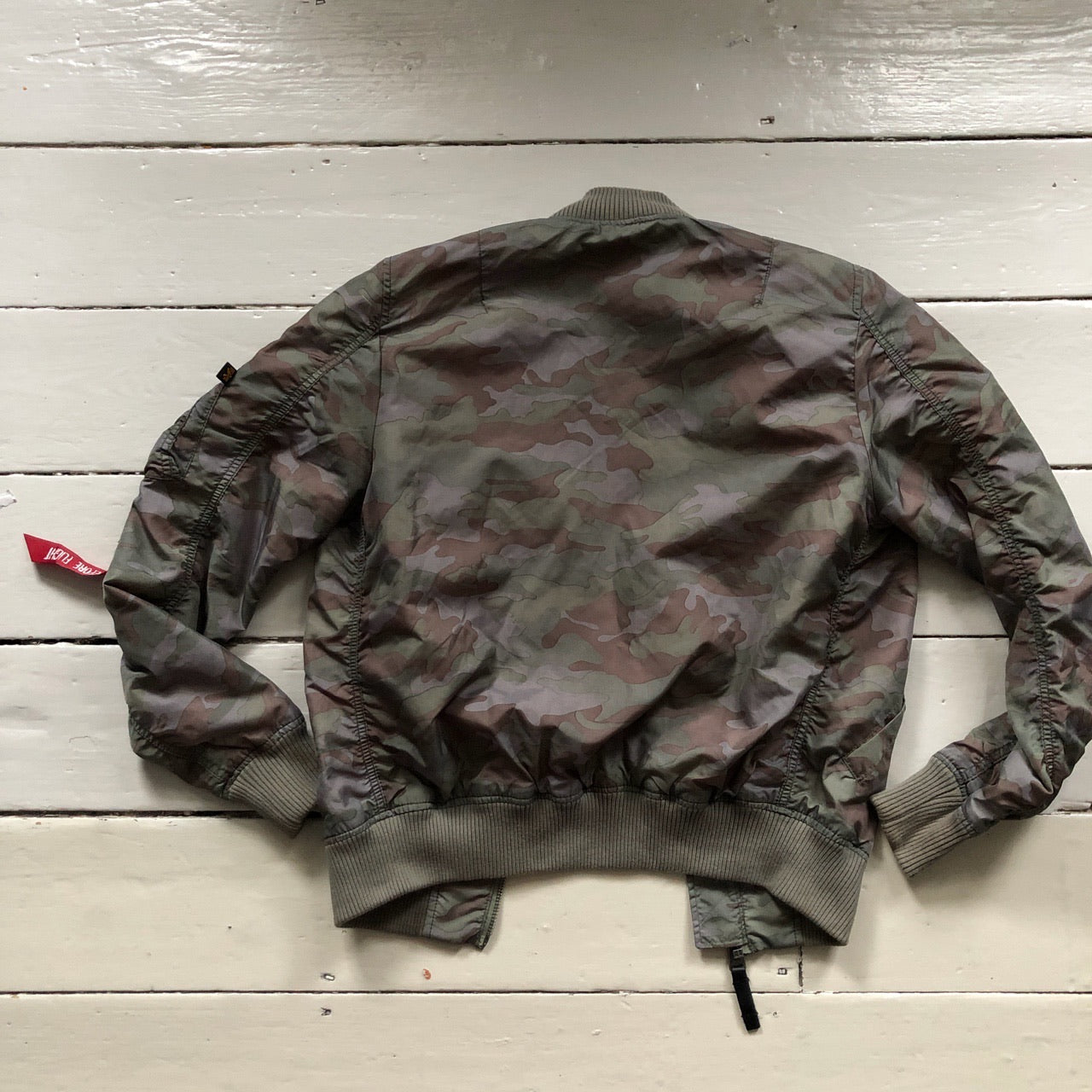 Alpha Industries Camouflage Bomber (Medium)