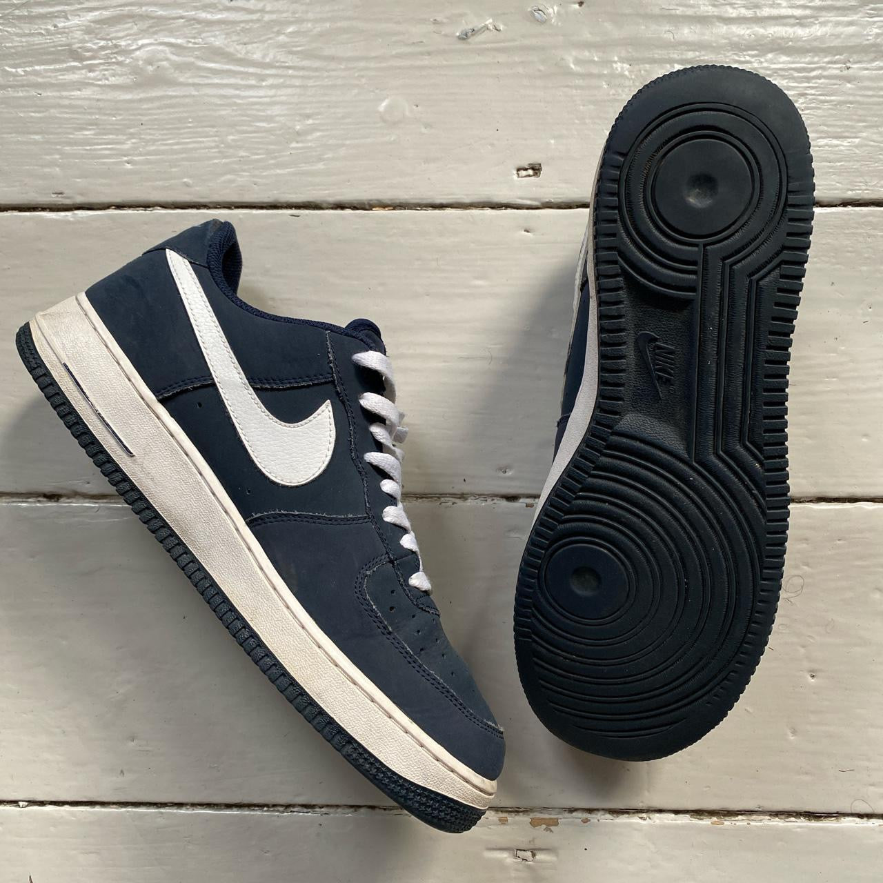 Nike Air Force 1 Navy Suede (UK 10)