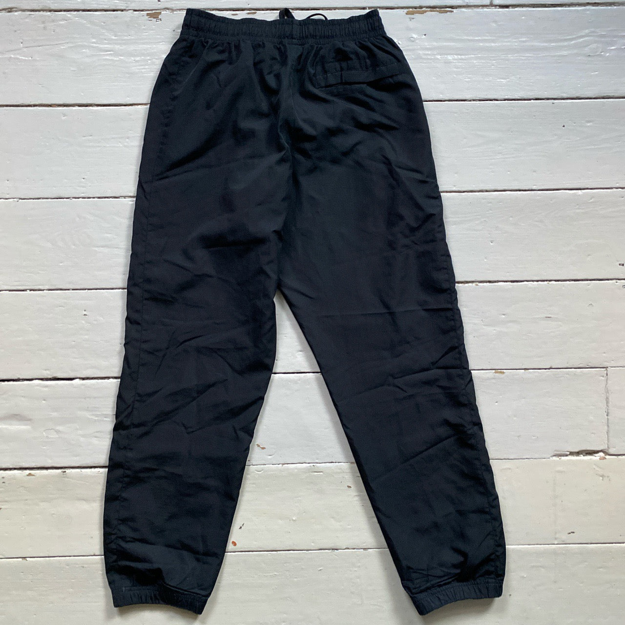 Nike Swoosh Black Shell Bottoms (Medium)