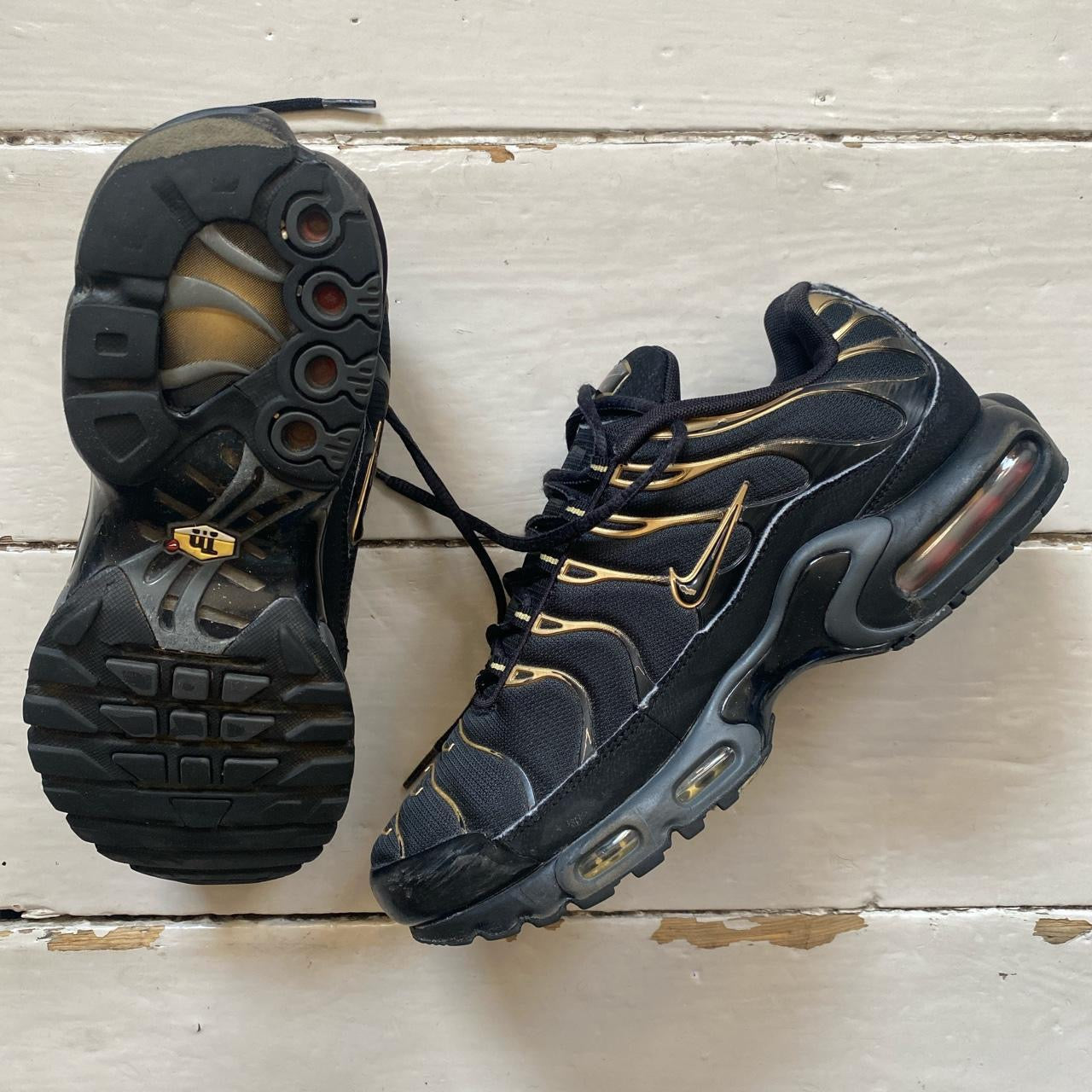 Nike TN Air Max Plus Black Gold (UK 7.5)
