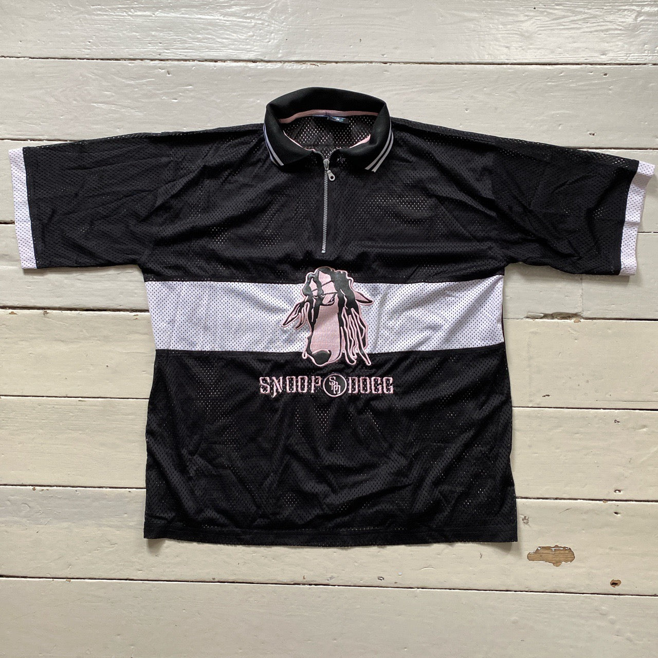 Snoop Dogg Clothing Vintage Zip Up Jersey (XL)