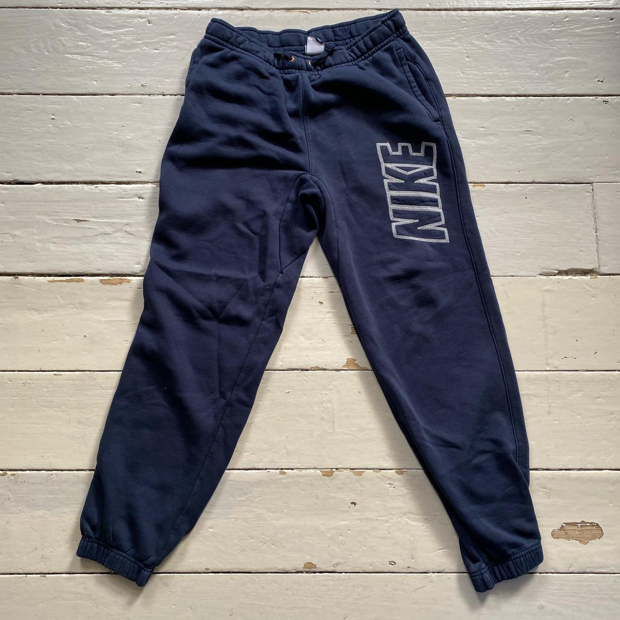 Nike Club Stitch Navy Tracksuit (Small)