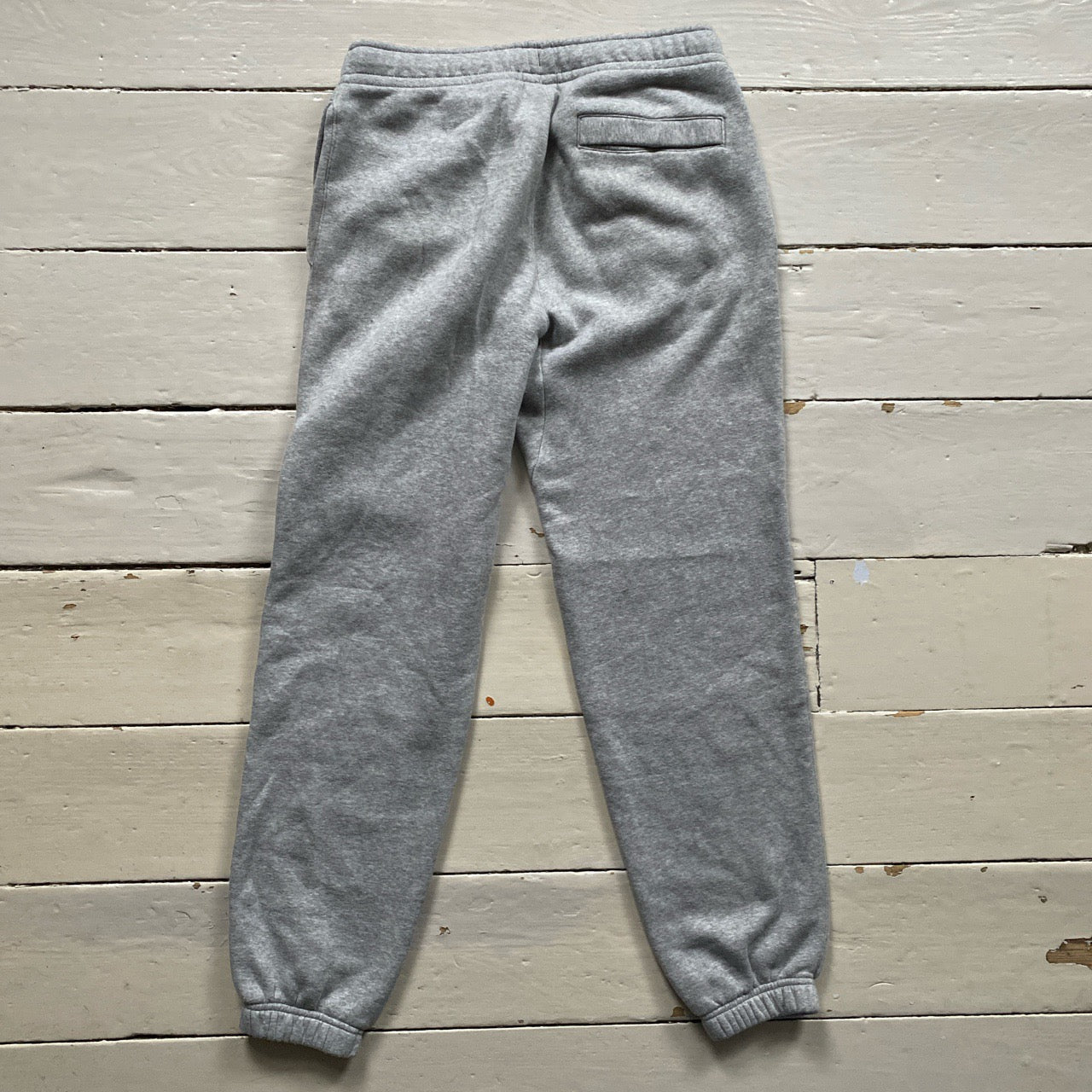 Nike Club Spellout Grey Joggers (Small)