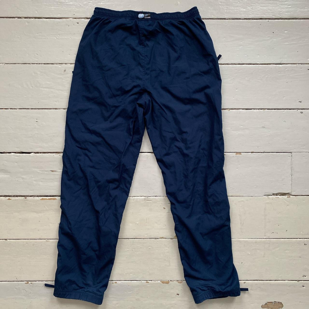 Nike Vintage Navy Shell Bottoms (Medium)
