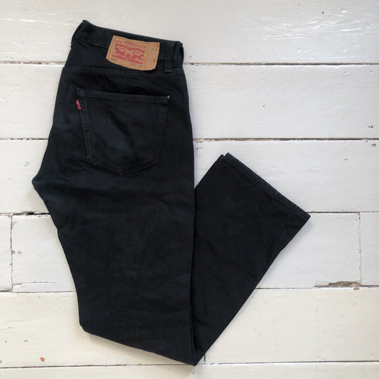 Levis 501 Black Jeans (34/31)
