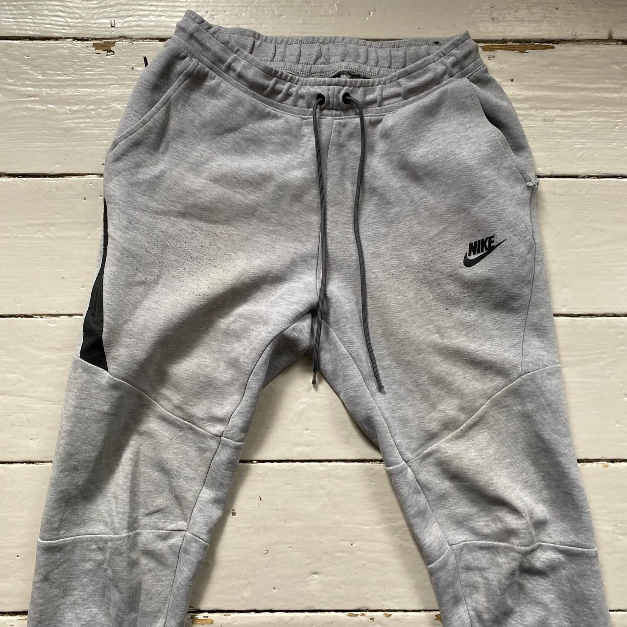 Nike Tech Fleece Grey Bottoms (Small)