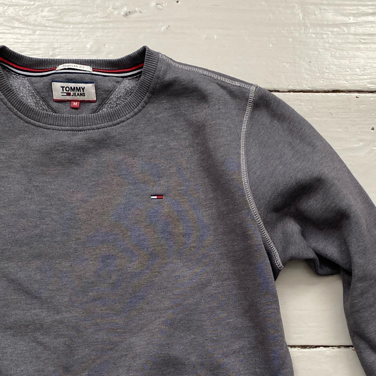 Tommy Hilfiger Grey Jumper (Medium)