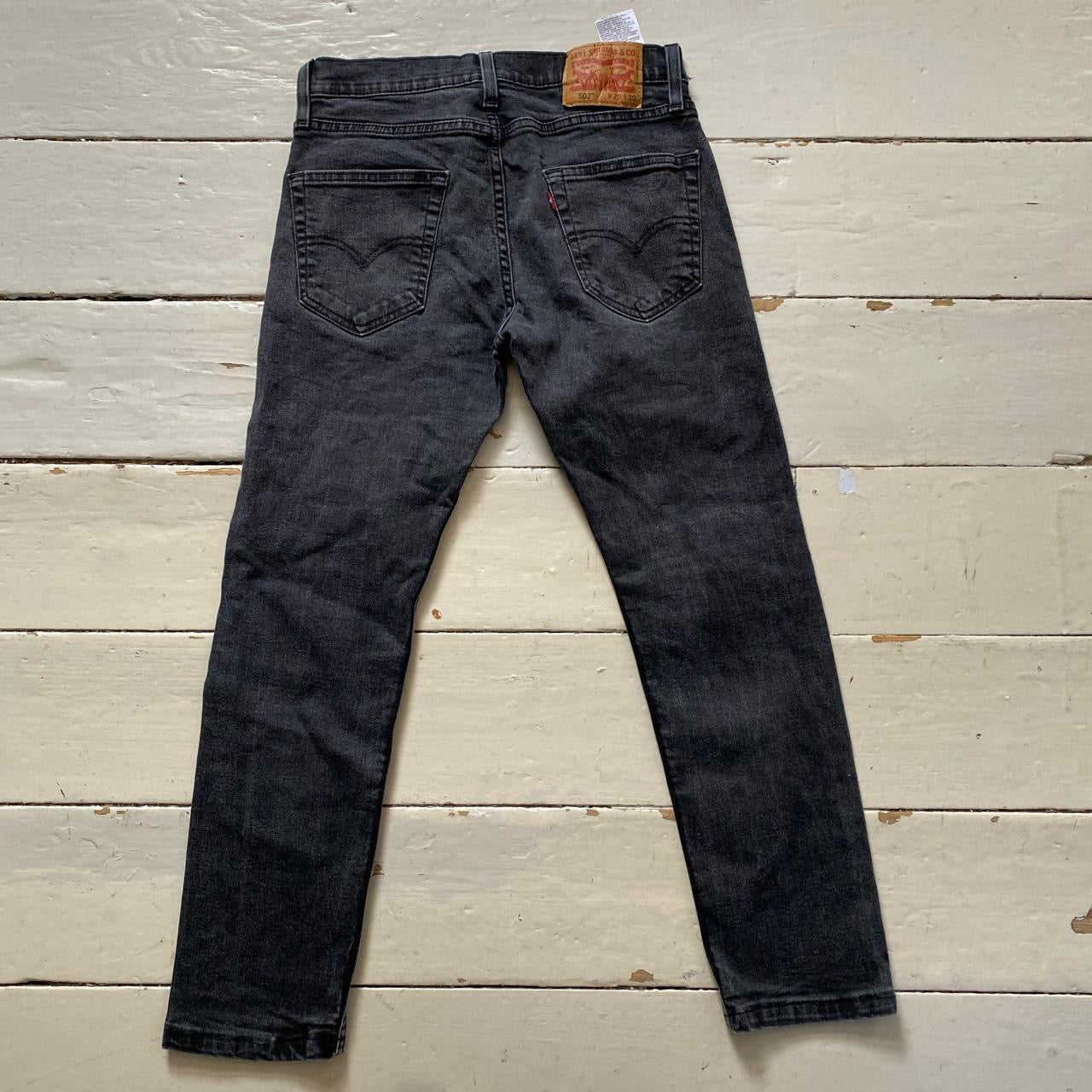 Levis 502 Black Jeans (29/27)