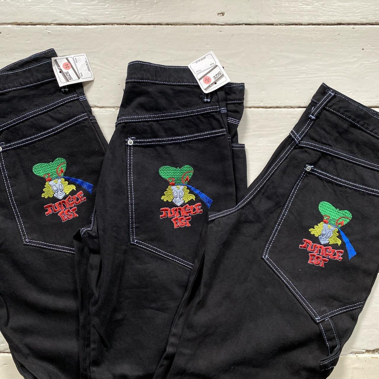 Jungle Est Vintage Baggy Jeans (32/34)