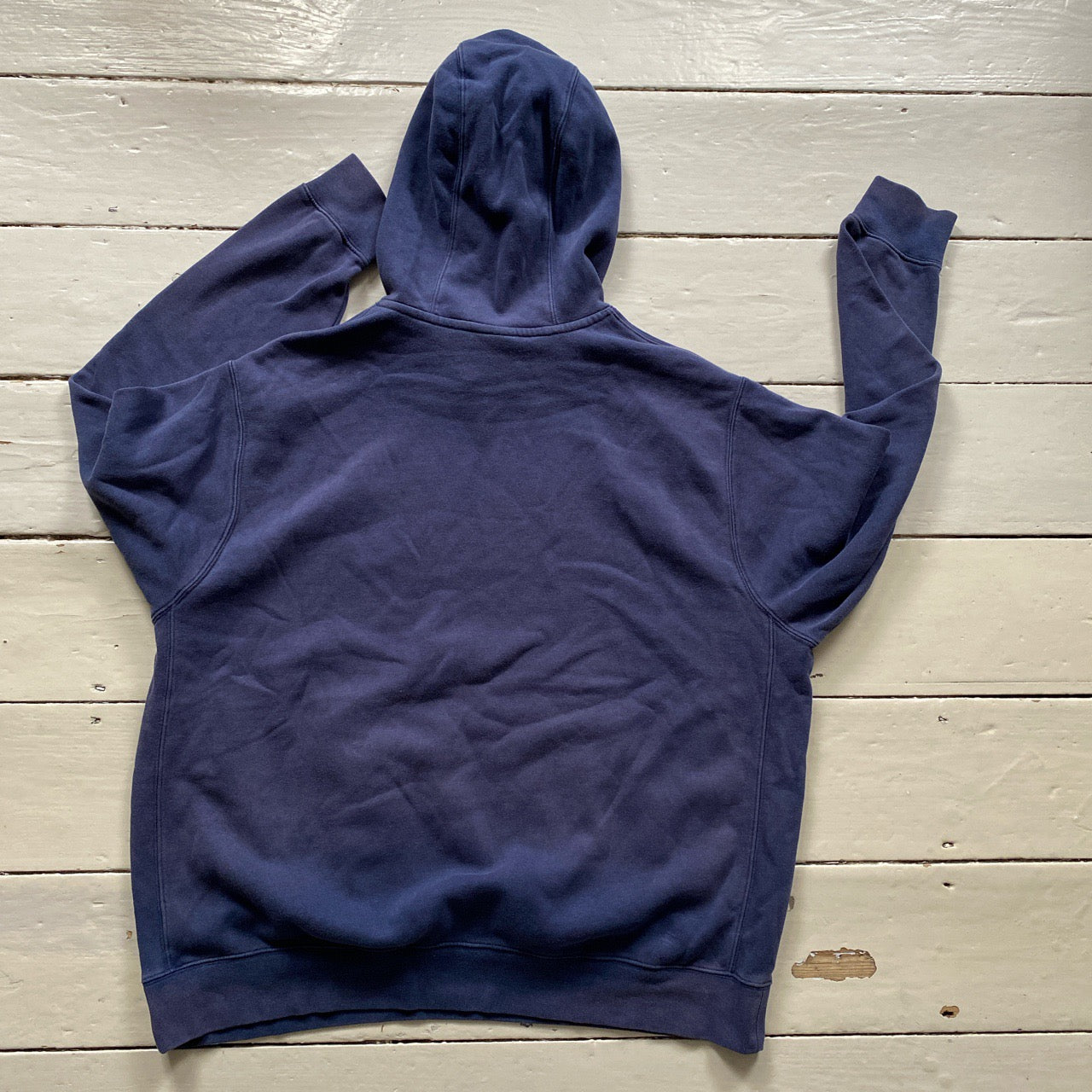 Nike Swoosh Navy Hoodie (XL)