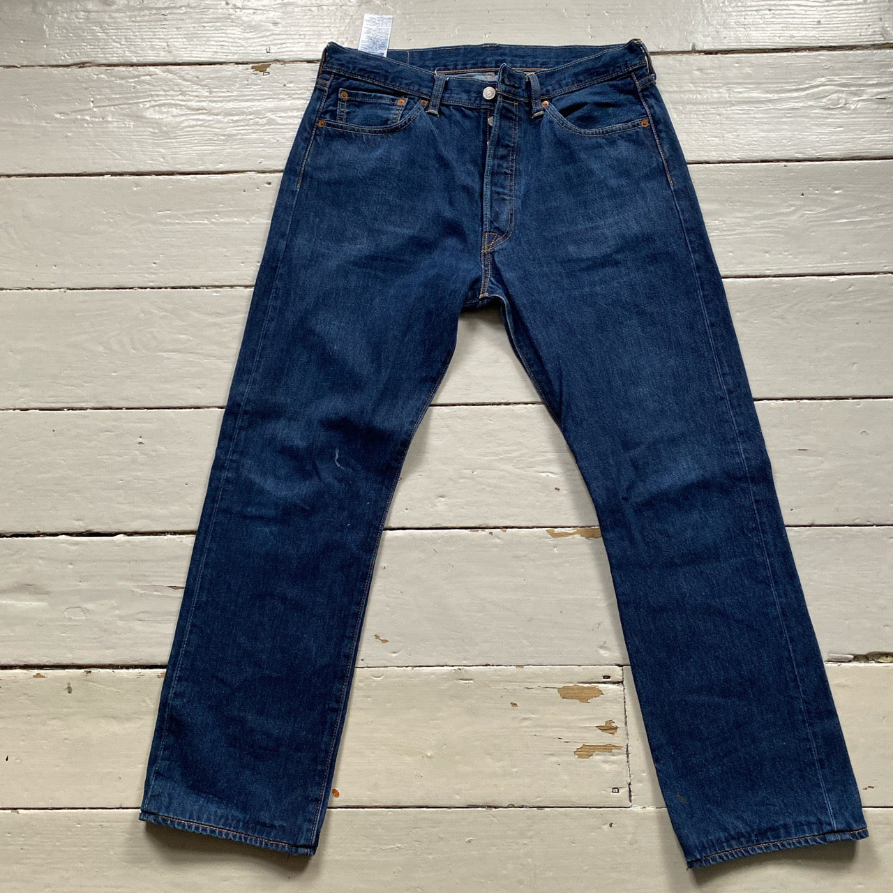 Levis 501 Navy Jeans (34/29)