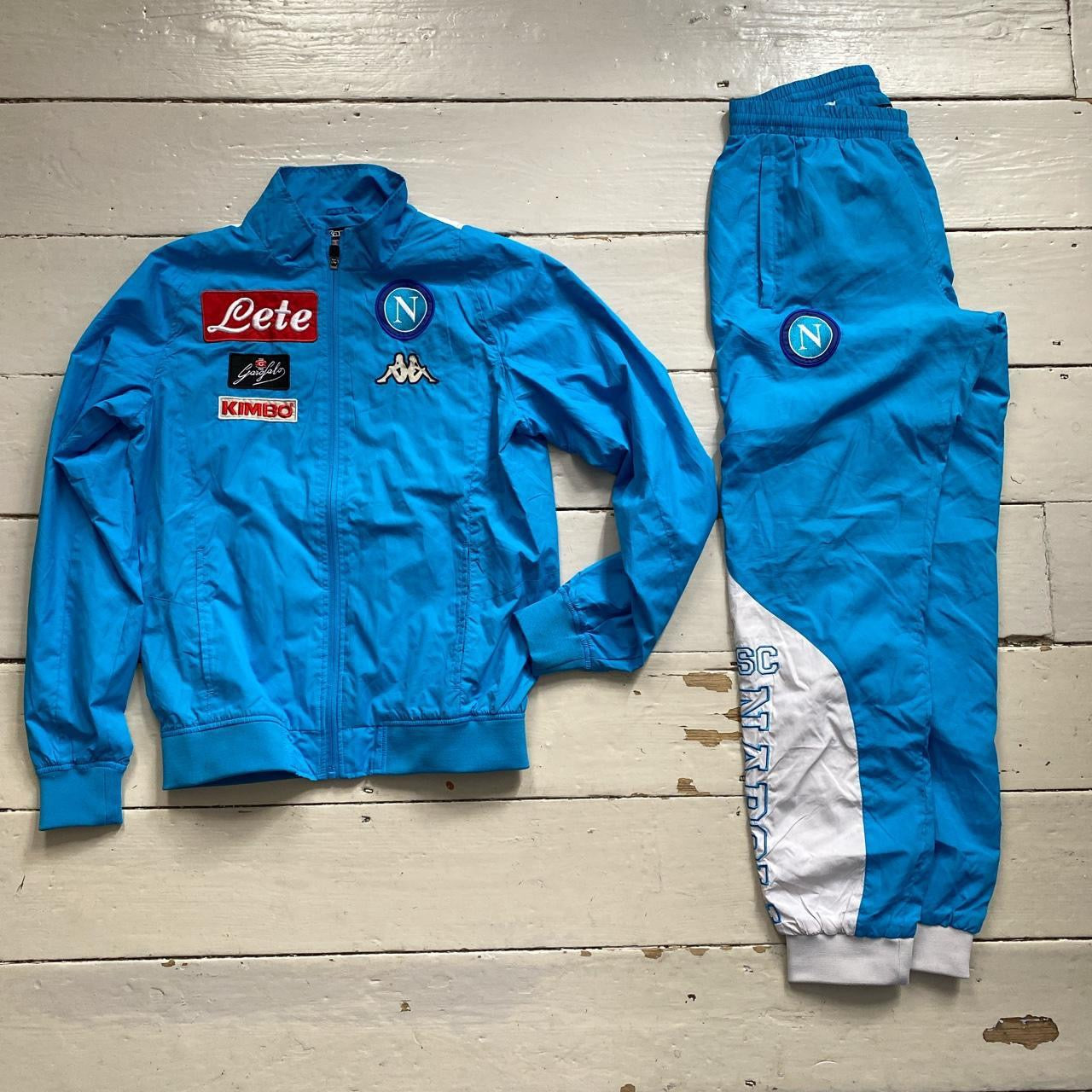 Kappa Napoli Football Shell Tracksuit (Small)