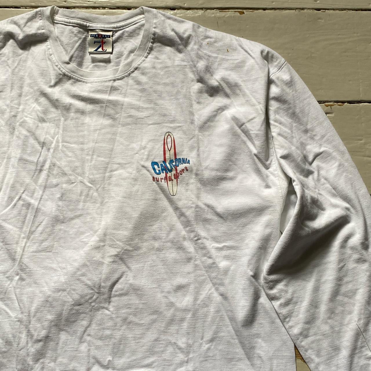 Surf Boards California Long Sleeve T Shirt (XXL)