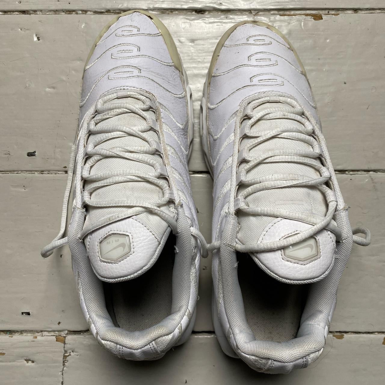 Nike TN Air Max Plus White Leather (UK 9)