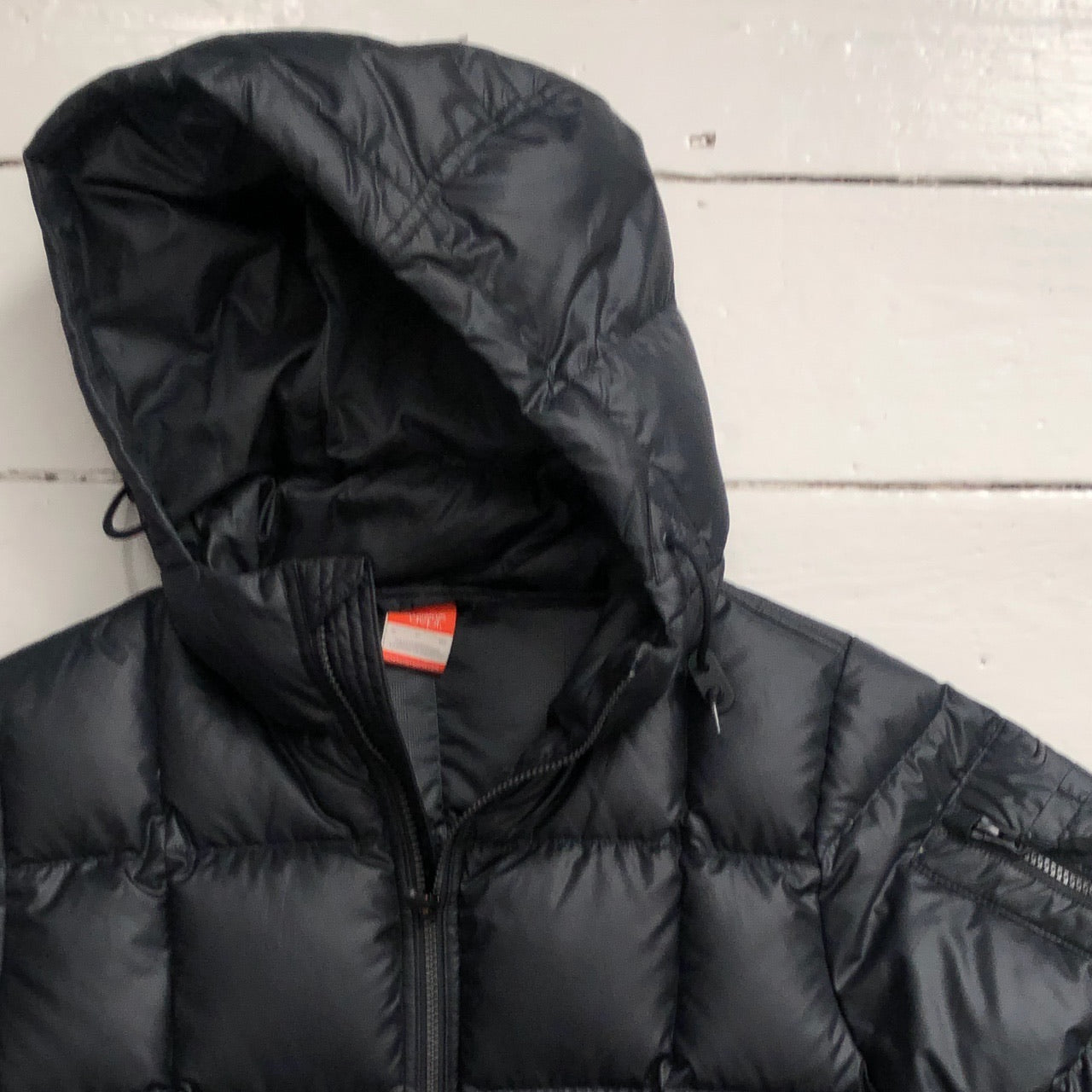 Nike Puffer Black Jacket (Small)