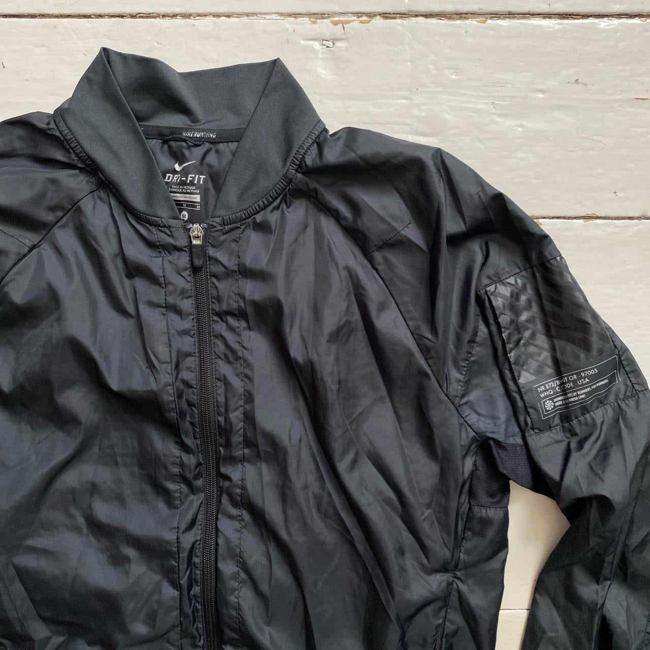 Nike Running Dri Fit Bomber Jacket (Medium)