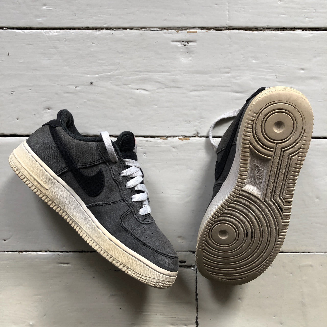 Nike Air Force 1 Grey Suede (UK 5)