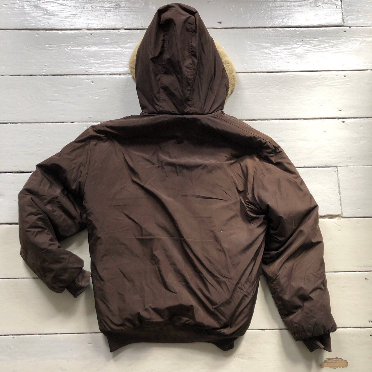 Adidas Chile 62 Brown Bomber Jacket (Medium)