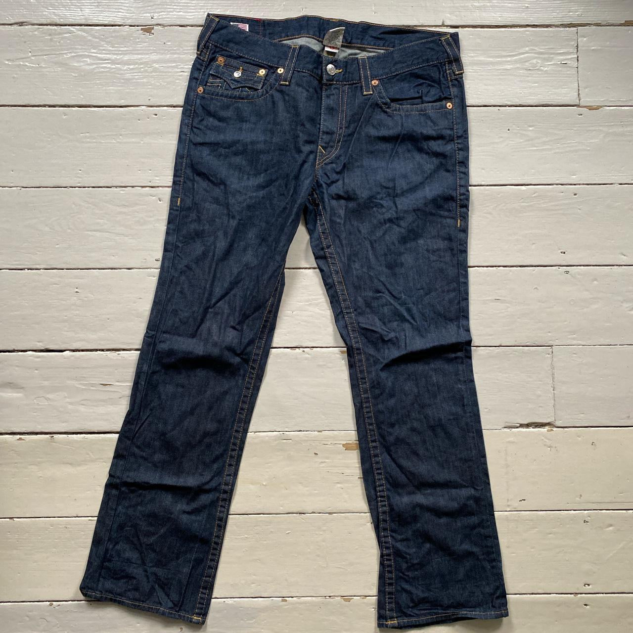 True Religion Ricky Baggy Stitch Jeans (38/34)