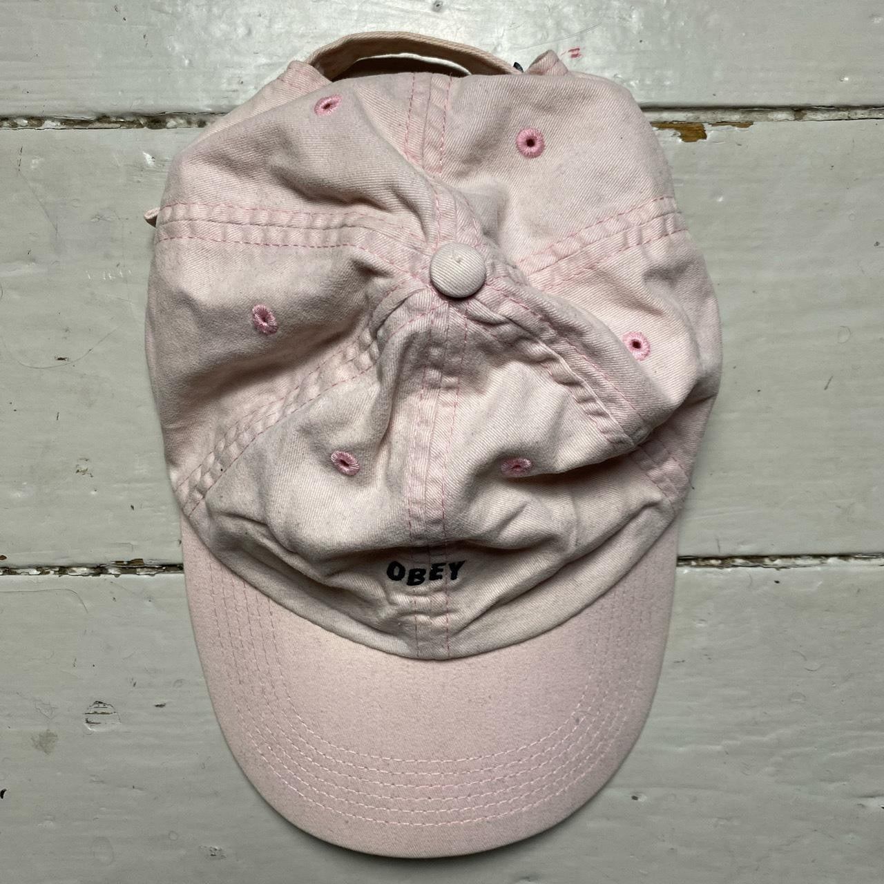 Obey Pink Cap