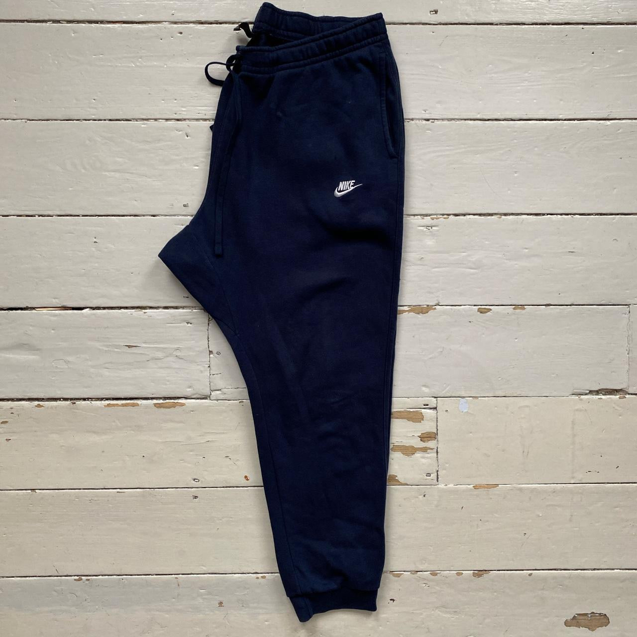 Nike Swoosh Navy Joggers (XXXL)