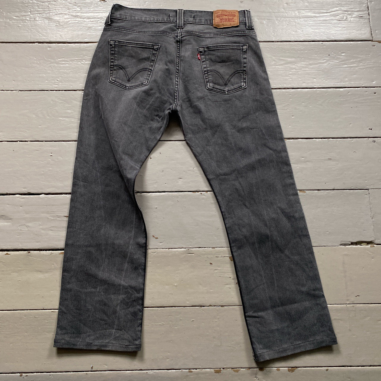 Levis 596 Grey Jeans (34/29)