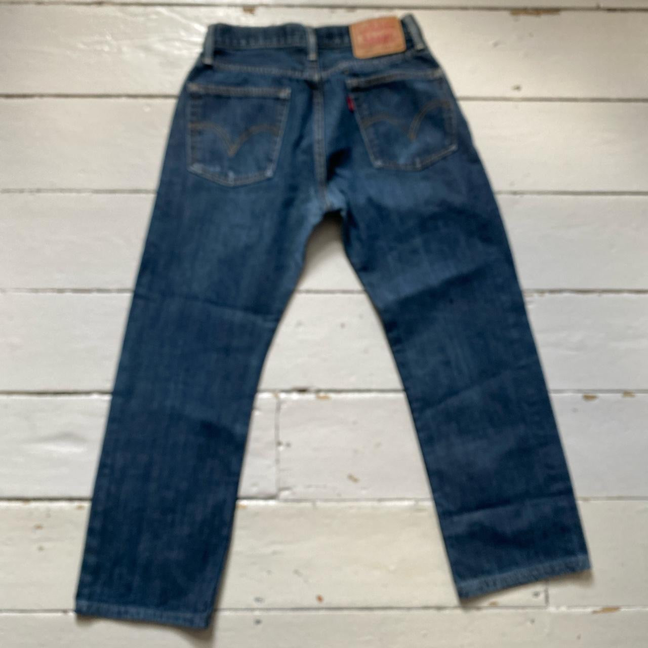 Levis 505 Blue Jeans (30/25)