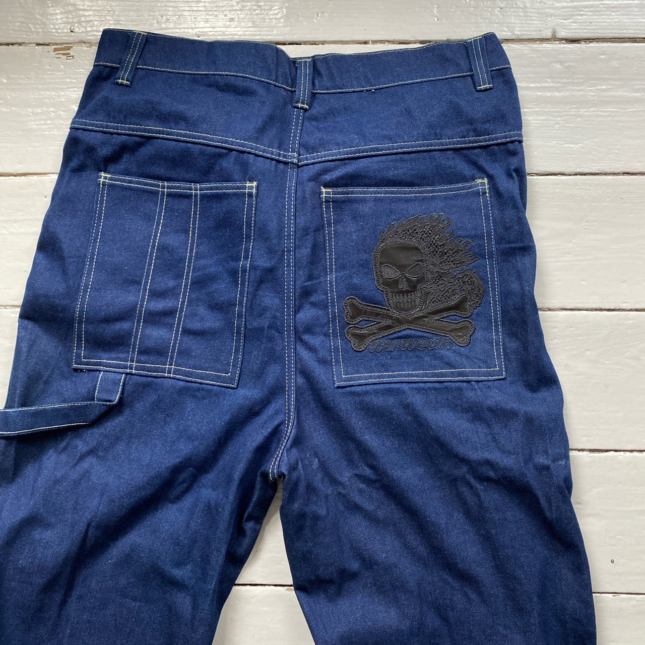 Wu Wear Vintage 90’s Denim Jeans Suit (XL)