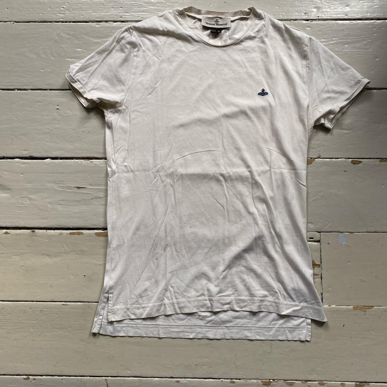 Vivienne Westwood White T Shirt (Medium)