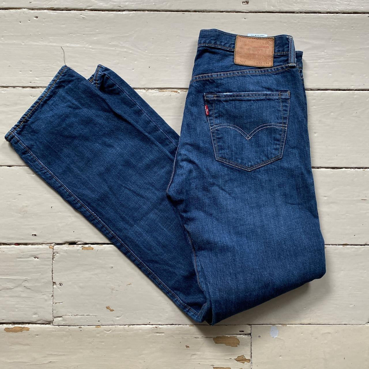 Levis 501 Navy Jeans (32/34)