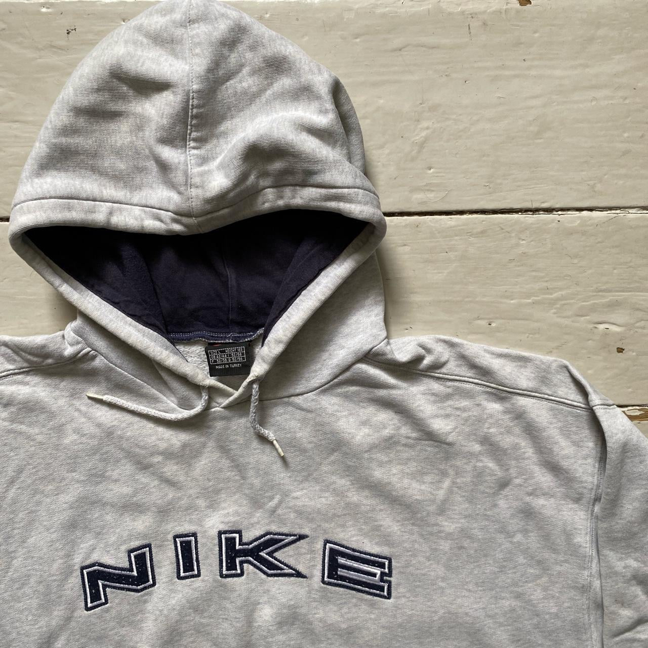 Nike Vintage Grey Hoodie (Large)