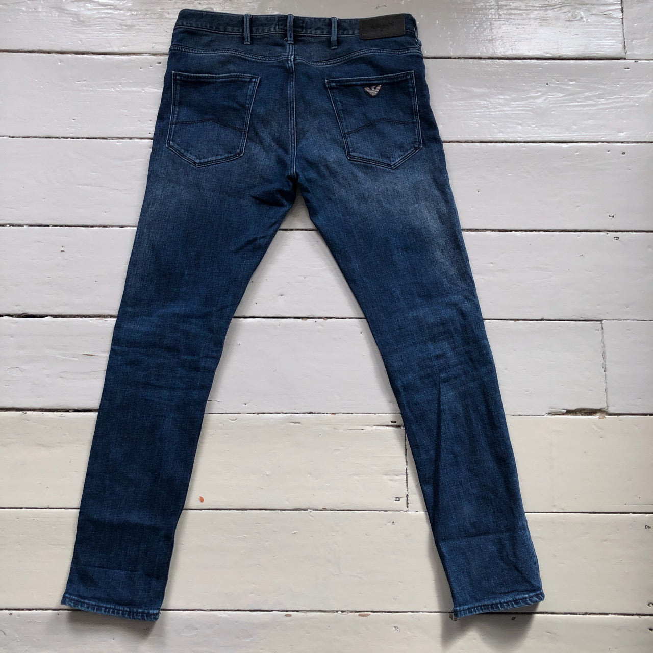 Armani Slim Fit Navy Jeans (32/32)