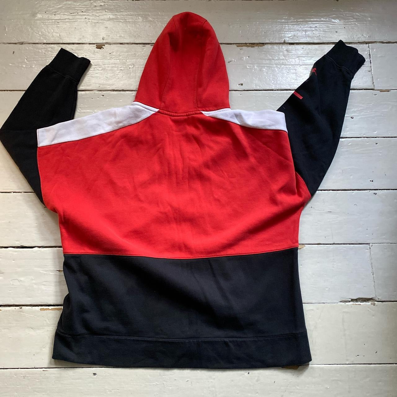Nike Air Black and Red Hoodie (XXL)