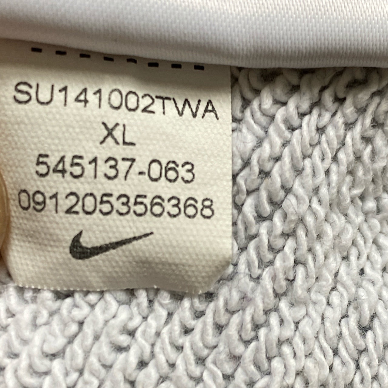 Nike Swoosh Grey Jumper (XL)